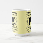 何も始まらない傾向を先送りする コーヒーマグカップ (中央)