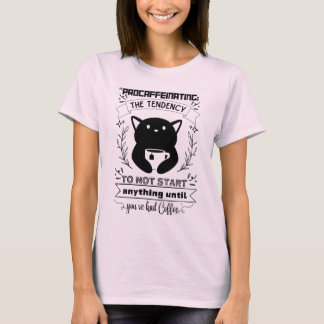 何も始まらない傾向を先送りする Tシャツ