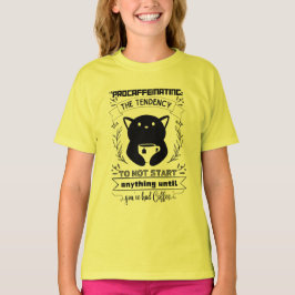 何も始まらない傾向を先送りする Tシャツ