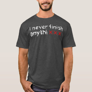 何も完成しない Tシャツ