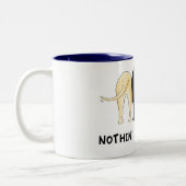 何も実験室のマグを接合しません ツートーンマグカップ (左)