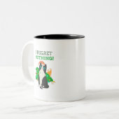 何も後悔しない ツートーンマグカップ (正面左)