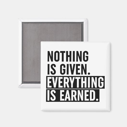 何も得与えたことは無い マグネット (正面/裏面)