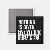 何も得与えたことは無い マグネット (正面/裏面)