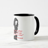 何も得知らない マグカップ (正面右)