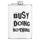 何も忙ししない フラスク (正面)