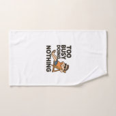 何も忙しやらない😎 ハンドタオル (ハンドタオル)