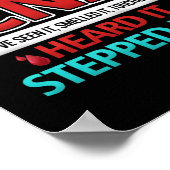 何も怖い私CNAナースジョブ恋人ギフトCNA ポスター (角)