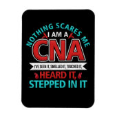 何も怖い私CNAナースジョブ恋人ギフトCNA マグネット (縦)