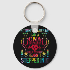 何も怖い私CNAナースジョブ恋人CNAナース キーホルダー