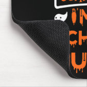 何も怖くない私は学校のナースおもしろいハロウィーン マウスパッド (コーナー)