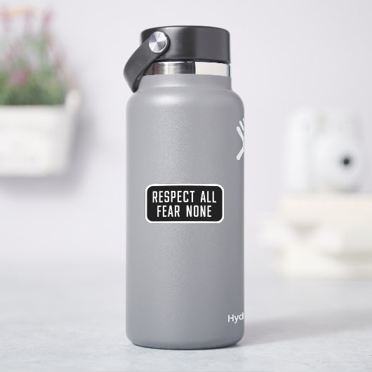 何も恐れない シール (HydroFlask)