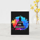 何も恒久的な仏陀の瞑想ク カード (黄色い花)