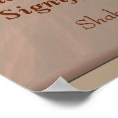 何も意味しない – シェークスピア引用文アートプリント ポスター (角)