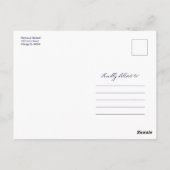 何も愛しファンシーて日付3の写真を保存する ポストカード (裏面)