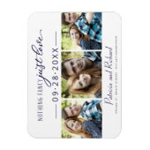 何も愛しファンシーて日付3の写真を保存する マグネット (縦)