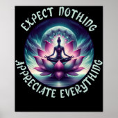 何も期待せず、すべてのロータスアートを鑑賞 ポスター (正面)