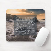 何も気にしない – フィル4:6 マウスパッド (マウス)