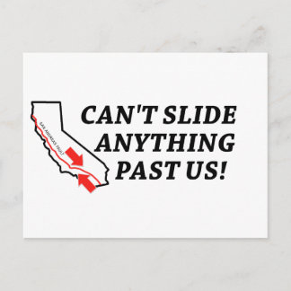 何も滑らせない過去だ！ ポストカード