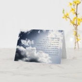 何も神の愛から私達を、ホスピス分けることができません、 カード (黄色い花)