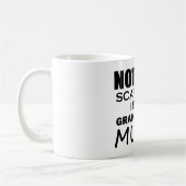 何も私が学校の音楽を習うのを怖がらせる コーヒーマグカップ (左)