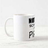 何も私のピアノを恐れない コーヒーマグカップ (左)