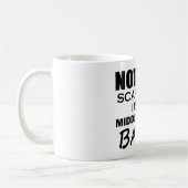 何も私の中学校のバンドを怖がらせる コーヒーマグカップ (左)