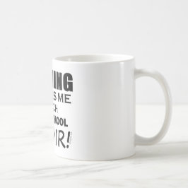 何も私の高校の合唱団のコピーを怖がらせる コーヒーマグカップ