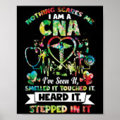 何も私はそれを臭いのを見たそれを怖がることはなかった ポスター (正面)