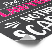 何も私を笑わせない弁護士ママの名言 ポスター (角)