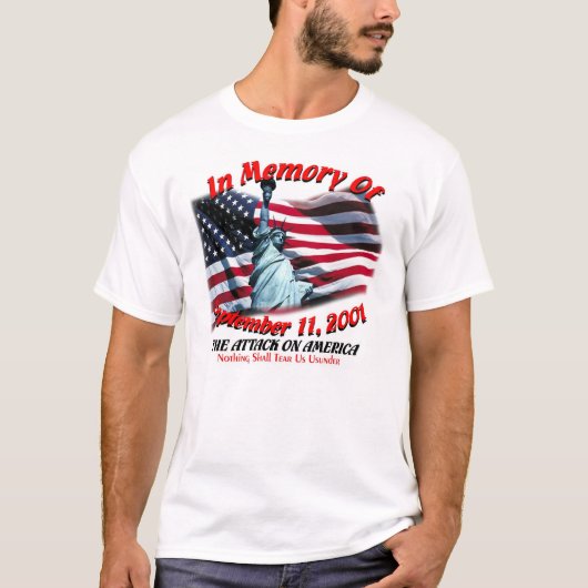 何も私達を引き裂きません Tシャツ (正面)