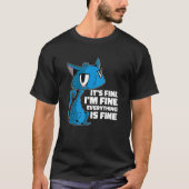 何も素晴らし感動し素晴らしな素晴らしい Tシャツ (正面)