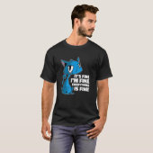 何も素晴らし感動し素晴らしな素晴らしい Tシャツ (正面フル)