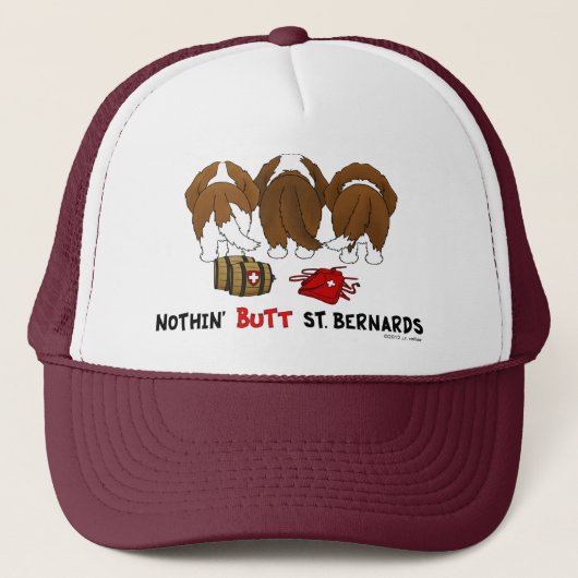 何も聖者Bernardsを接合しません キャップ (正面)