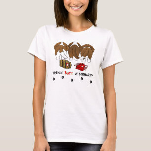 何も聖者Bernardsを接合しません Tシャツ