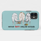 何も英国セッターを接合しません Case-Mate iPhoneケース (裏面(横))