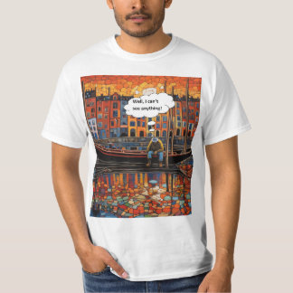 何も見えない Tシャツ