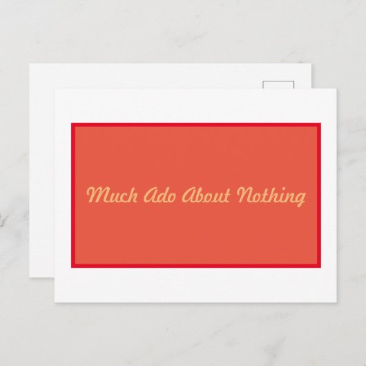 何も言わずにはいられなかった ポストカード (正面/裏面)