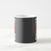 何も言わないのが楽しいただ怠け者なだけ コーヒーマグカップ (中央)