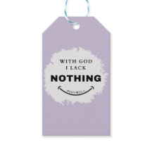 何も贈り物が無いラベル