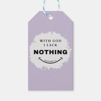 何も贈り物が無いラベル ギフトタグ