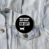 何も起こらない場合のGo おもしろい引用文 缶バッジ (インサイチュ)