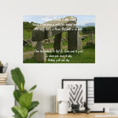 何も金ゴールドがポスターに残らない2 ポスター (ホームオフィス)