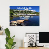 何も金ゴールドがポスターに残らない5 ポスター (ホームオフィス)