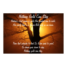 何も金ゴールドがポスターに残らない