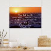 何も金ゴールドが太陽のポスターに留まることができない ポスター (キッチン)