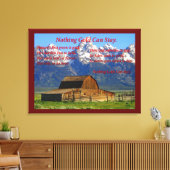 何も金ゴールドが残らない キャンバスプリント (インサイチュ (リビング))