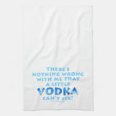 何も間違って私とウォッカ台所- BA --を修理できません キッチンタオル (縦)