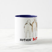 何もAkitasのマグを接合しません マグカップ (中央)