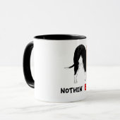 何もStaffiesを接合しません マグカップ (正面左)